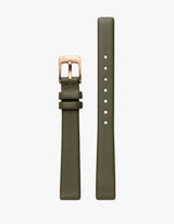 Symmetria Series - Olive Leather Watch Band