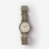 MUS-01 KHAKI P 40MM + Natural Leather Strap Gift Box