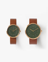 Dusty Olive Brown Pair