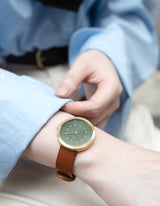 Dusty Olive Brown Pair