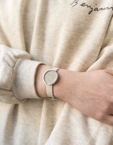 Smoke Green Offwhite minimalist womens watch