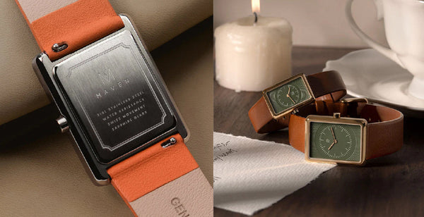 Leather watch straps