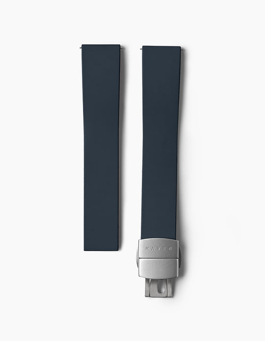 20mm Navy CTS FKM Rubber Strap