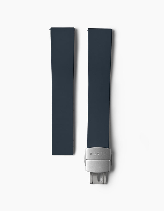 20mm Navy CTS FKM Rubber Strap