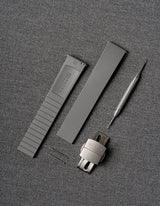 Gray CTS FKM Rubber Strap