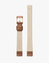 Symmetria Series - Brown Leather Watch Band