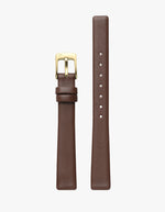 Symmetria Series - Mahogany Leather Watch Band