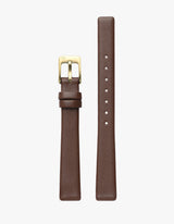 Symmetria Series - Mahogany Leather Watch Band