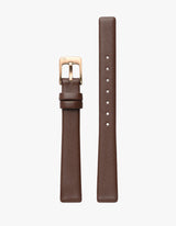 Symmetria Series - Mahogany Leather Watch Band