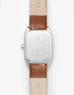 Symmetria Series - Brown Leather Watch Band