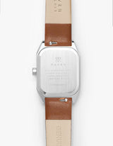 Symmetria Series - Brown Leather Watch Band