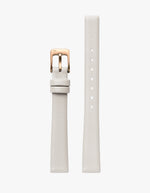 Symmetria Series - Offwhite Leather Watch Band