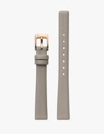 Symmetria Series - Taupe Leather Watch Band