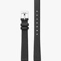 Symmetria Series - Black Leather Watch Band