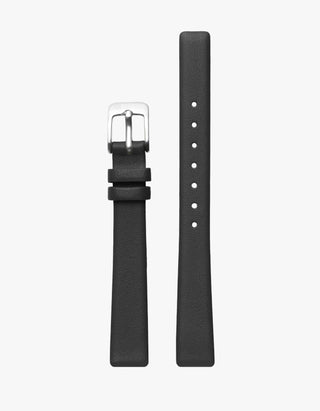 Symmetria Series - Black Leather Watch Band