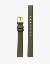 Symmetria Series - Olive Leather Watch Band