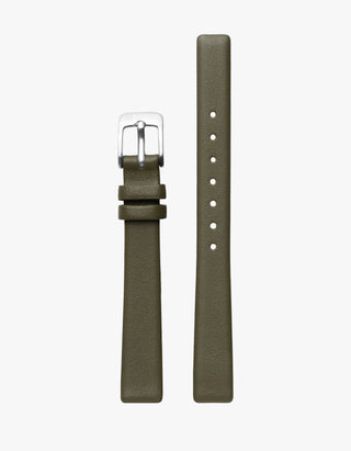 Symmetria Series - Olive Leather Watch Band