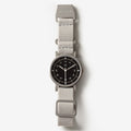 Gray minimalist womens watch