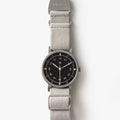 Gray mens field watch
