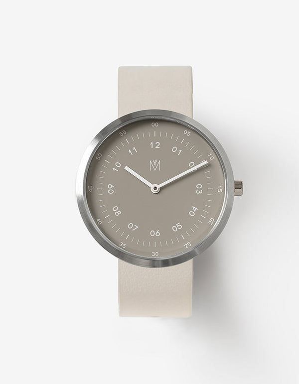 Smoke Green Offwhite minimalist watches men