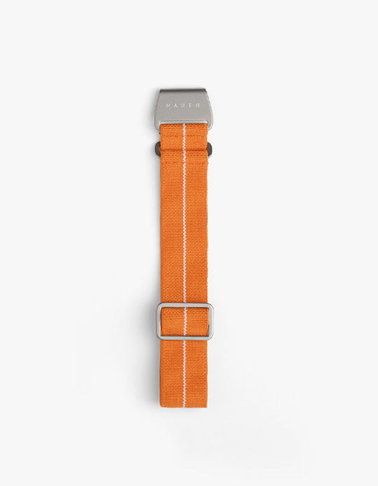 20mm Orange Parachute Watch Strap