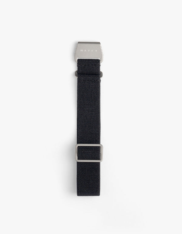 Black nato watch strap