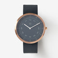Navy minimalist watches men