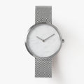 Outline Silver Mesh 34mm