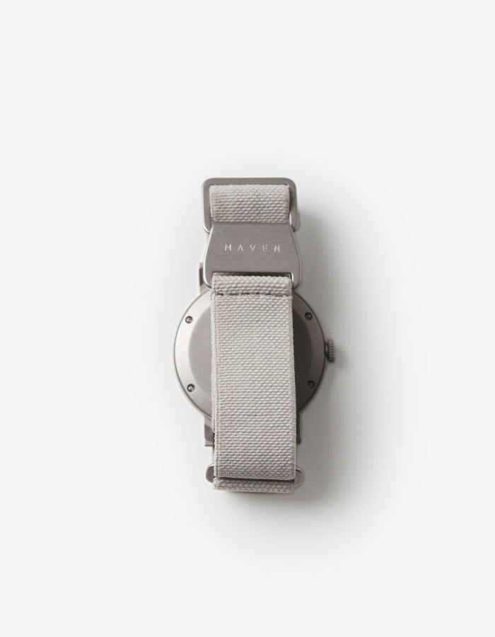 Grey mens field watch