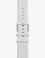 Off-white leather watch bands