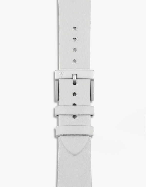 Off-white leather watch bands