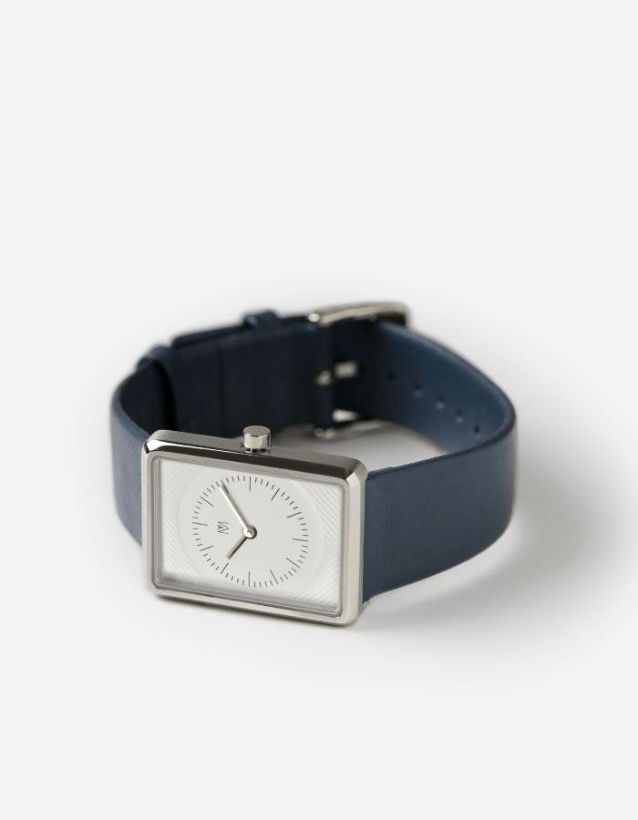 Navy square watches for men