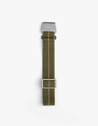 Olive Parachute Watch Strap