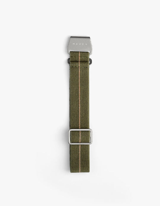 20mm Olive Parachute Watch Strap